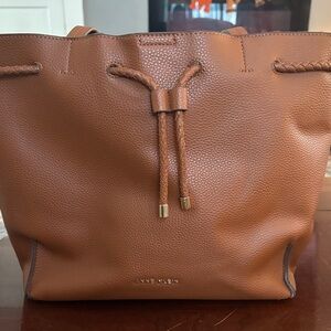 Anne Klein Tan Leather Tote